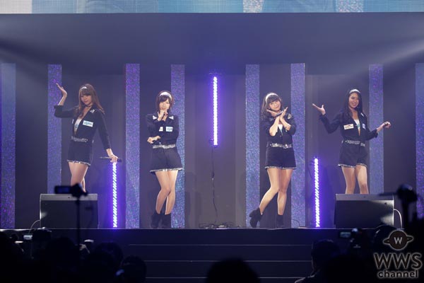早瀬あや、荒井つかさ、日野礼香、清瀬まちが東京オートサロンのイメージガールズユニット・A-classとしてライブステージに登場！