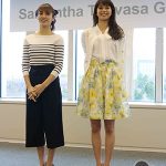 【写真特集】E-girls藤井萩花、藤井夏恋らがサマンサタバサとコラボレーションで表参道に登場！「OLさんて憧れます。恋も仕事も全力で・・」