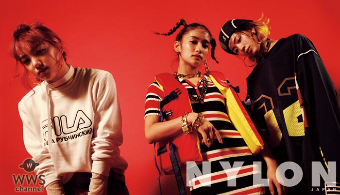 E-girlsから派生したユニット『スダンナユズユリー』がNYLON JAPANの表紙を飾る！「3人共、NYLONが大好きで、家にNYLONを飾っています（笑）」