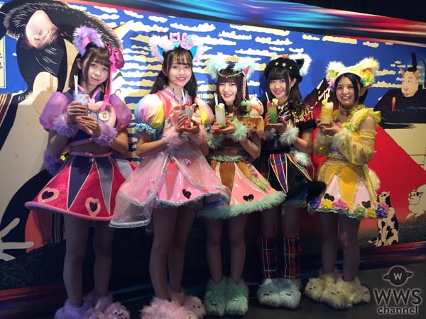 わーすたのコラボカフェ第二弾プレオープンに現役アイドル40人が駆けつける！猫の日に2ndシングル『ゆうめいに、にゃりたい。』をリリース！