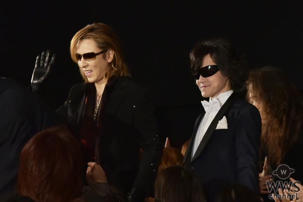 涙でX JAPANを語るYOSHIKIにToshlが・・・！？映画『WE ARE X』ジャパンプレミア舞台挨拶にX JAPAN降臨！