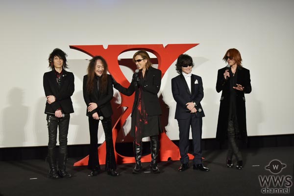 涙でX JAPANを語るYOSHIKIにToshlが・・・！？映画『WE ARE X』ジャパンプレミア舞台挨拶にX JAPAN降臨！