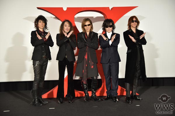 涙でX JAPANを語るYOSHIKIにToshlが・・・！？映画『WE ARE X』ジャパンプレミア舞台挨拶にX JAPAN降臨！