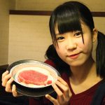 正統派美少女アイドル・桜瀬もえ(さくらシンデレラ)が「すごい肉の日」イベントでグルメレポート！霜降り上タン塩からメロンパンアイスまでフルコース！