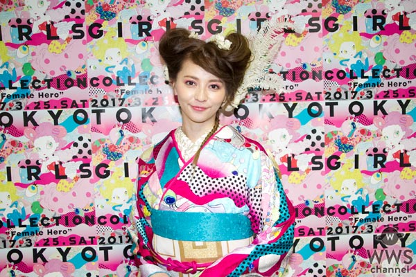 【動画】着物姿が艶やかな香里奈にTGCでインタビュー！「春らしいピンクな所がとても気に入っています。」