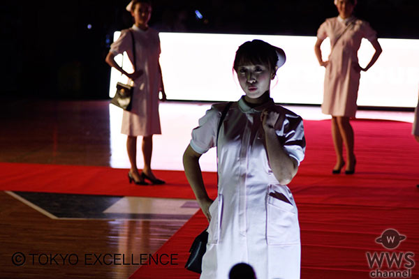 看護師ユニット「NurseHouse(ナースハウス)」が圧巻のランウェイパフォーマンス！ B.LEAGUE・東京エクセレンスの公式試合を盛り上げる！