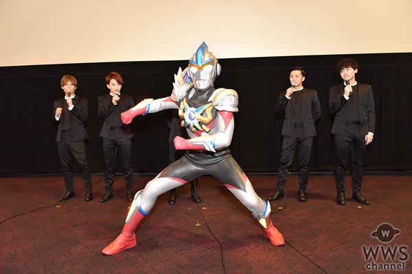 Da-iCEが劇場版『ウルトラマンオーブ』の舞台挨拶に登場！主題歌『TWO AS ONE』や初の声優挑戦について語る！