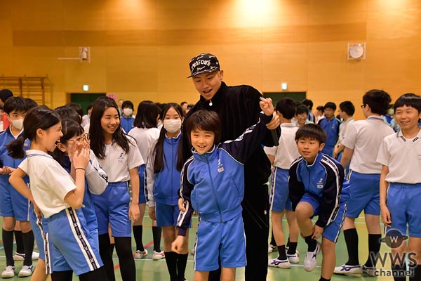 GENERATIONSの中務裕太、小森隼人が小学生にダンス授業！「夢や目標を持つきっかけになれば嬉しい」