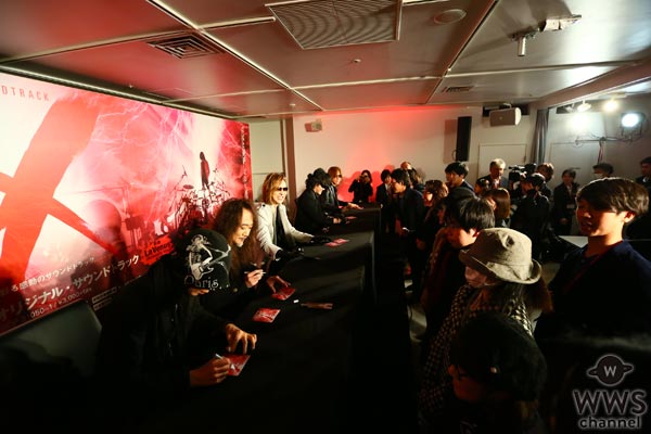 【写真特集】X JAPANが29年ぶりのサイン会でワールドツアー・日本公演の発表！さらにYOSHIKIが『WE ARE X』舞台挨拶ツアーを実施！