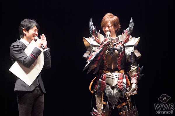 DAIGO、次長課長 井上聡がモンハン装備を身につけWウィッシュポーズで「MHSW！」