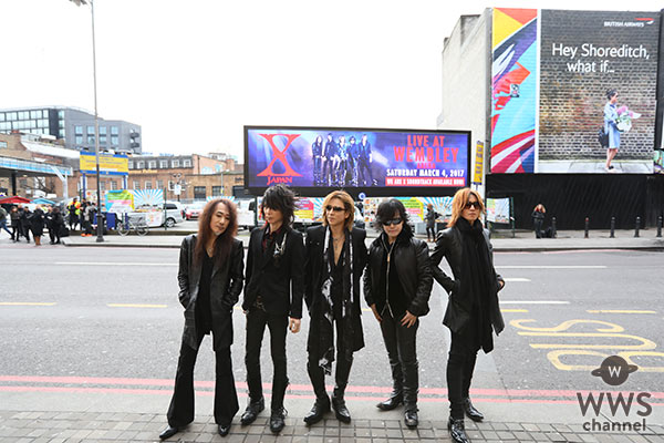 【ライブレポート】X JAPAN 英国音楽ファンの度肝を抜く 歴史的ウェンブリー・アリーナ公演を大成功に収める!! 映画『WE ARE X』は社会現象に！「前進する為の大きなパワーをこの映画から貰 った。」