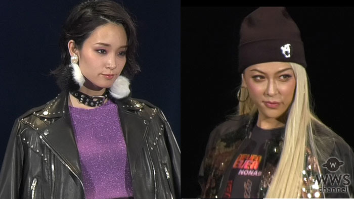 【動画】剛力彩芽 江野沢愛美 GENKING らがiKONライブステージでランウェイで共演！