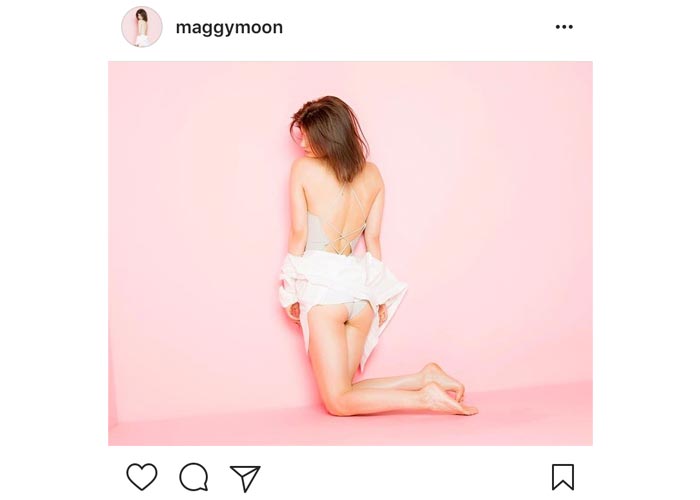 マギーがSEXYすぎる後ろ姿を披露し絶賛のコメントが殺到！「綺麗だし、美尻！」