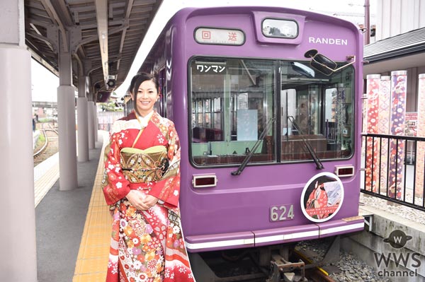 倉木麻衣が美しい着物姿で京都・嵐山一日観光大使に就任！「京都の魅力を再発見しました。」