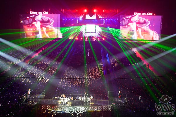 L’Arc～en～Ciel 東京ドーム公演初日レポート・バンドとリスナーの思いが結集して美しい光景が出現！