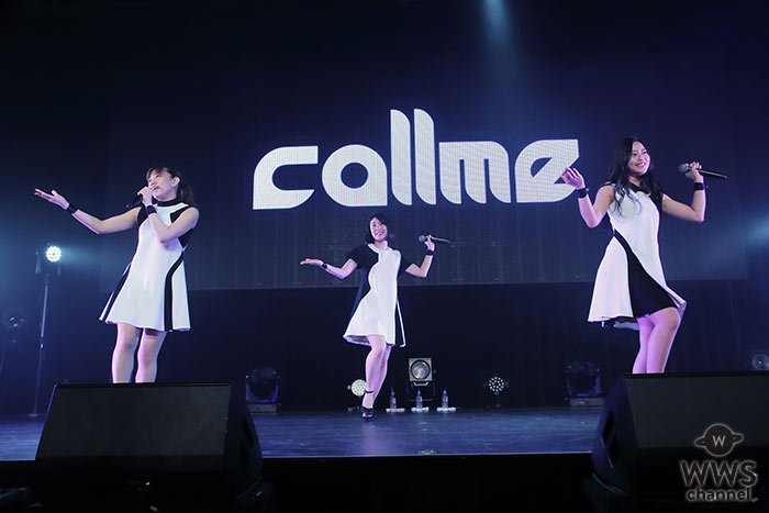 【写真特集】3人組ガールズユニット・callmeが「IDOL NATION 2017 Spring supported by TMC」に出演！