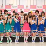牧野真莉愛が始球式でノーバン投球！モーニング娘。’17がセ･パ交流戦に登場！