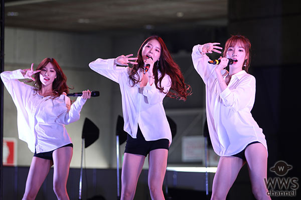 韓国の4人組ガールズグループ・STELLARがKCON 2017 JAPANでセクシーすぎるライブパフォーマンス！