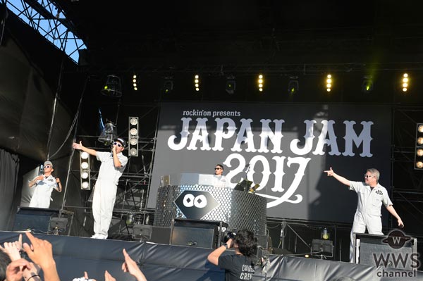 【ライブレポート】JAPAN JAMのSKY STAGEにピーカンが似合うRIP SLYMEが登場。夏の始まりを予感させるアゲアゲのステージで観客を魅了する。