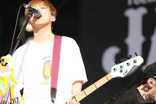 【ライブレポート】04 Limited SazabysがJAPAN JAM 2017を灼熱の音楽の楽園へと導く！「皆さんのトラウマも黒歴史も全部洗いざらい俺たちが壊す」