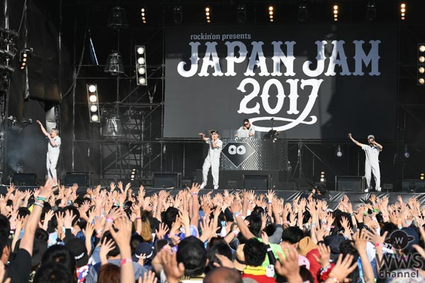 【ライブレポート】JAPAN JAMのSKY STAGEにピーカンが似合うRIP SLYMEが登場。夏の始まりを予感させるアゲアゲのステージで観客を魅了する。