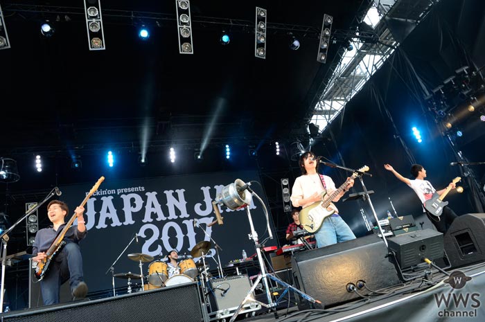 【ライブレポート】NICO Touches the WallsがJAPAN JAM 2017で生み出す最高のGW！「楽しんだもん勝ちだぜ！」