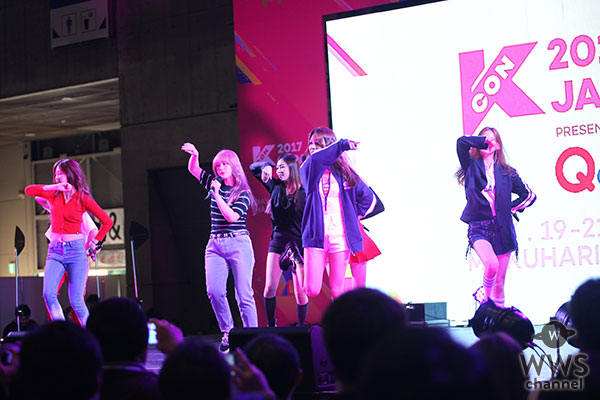 7人組ガールズグループ・CLCがKCON 2017 JAPANで圧巻のライブパフォーマンス！