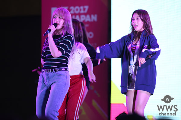 7人組ガールズグループ・CLCがKCON 2017 JAPANで圧巻のライブパフォーマンス！