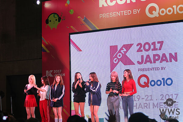 7人組ガールズグループ・CLCがKCON 2017 JAPANで圧巻のライブパフォーマンス！