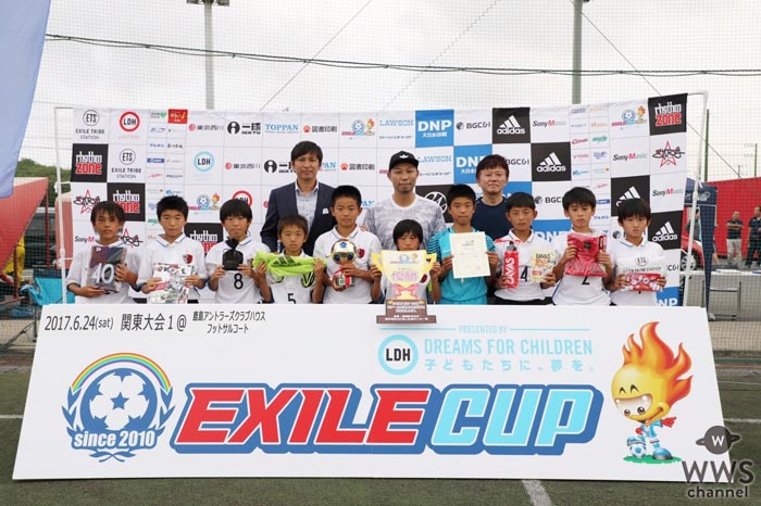 『EXILE CUP 2017』開幕！スペシャルサポーターのEXILE USAが応援！「がむしゃらに頑張る姿にはパワーをもらいます！」