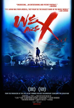 X JAPANドキュメンタリー映画「WE ARE X」DVDが UKチャートで2位獲得の快挙 ！ビートルズ、ローリングストーンズらと並び異例のランクイン！X JAPANドキュメンタリー映画「WE ARE X」DVDがUKチャートで2位獲得の快挙 ！ビートルズ、ローリングストーンズらと並び異例のランクイン！