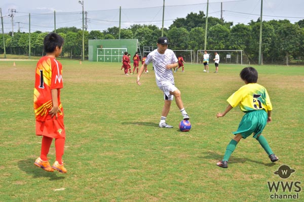 『EXILE CUP 2017』開幕！スペシャルサポーターのEXILE USAが応援！「がむしゃらに頑張る姿にはパワーをもらいます！」