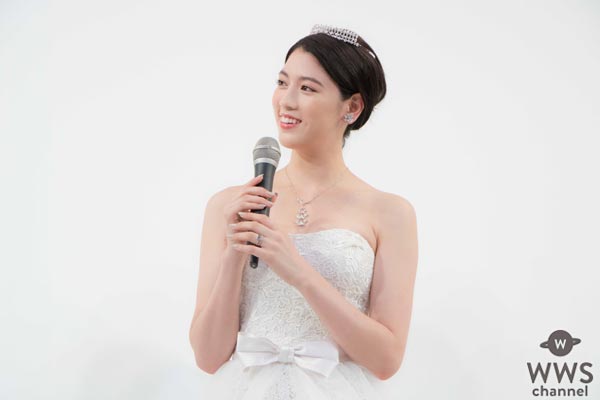 三吉彩花がウエディングドレス姿で涙のサプライズバースデー！「台本になかったので、どうしていいか・・・頭が真っ白です(笑)」