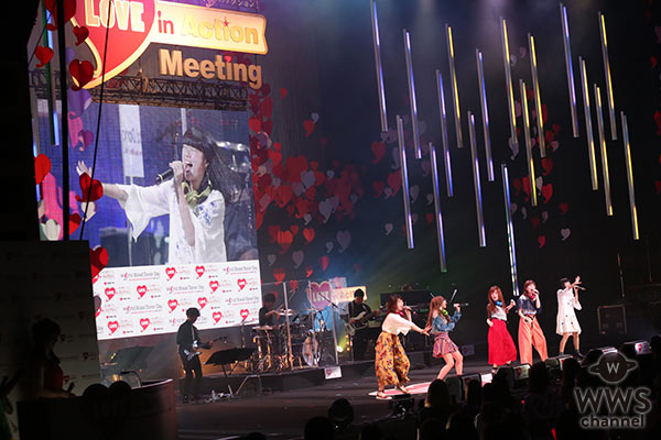 【ライブレポート】Little Glee Monsterがトップバッターで『LOVE in Action Meeting(LIVE)』に登場！圧倒的な歌唱力と息ぴったりのしゃかりきダンスで見る人の心を鷲掴み！