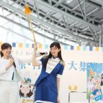 中条あやみが美脚が眩しいブルーのマーチング衣装で『ＧＯ！ＧＯ！夏旅・行進曲』キャンペーンPRイベントに登壇！