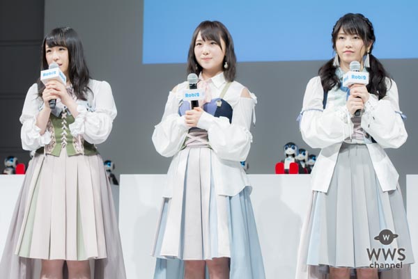 AKB48 向井地美音がロボットから突然の告白！「推しメンですね私！」