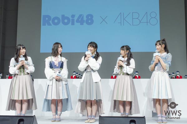 AKB48 向井地美音がロボットから突然の告白！「推しメンですね私！」