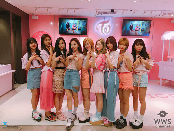 9人組ガールズグループ・TWICEがSHIBUYA109 #TWICE POPUP STOREにサプライズ登場！！ | WWSチャンネル