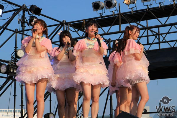 Ange☆Reveがアイドル横丁に夏の天使をイメージした新衣装で登場！夏感たっぷりの新曲『絶対リメンバー』披露！