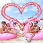 水着美女も熱狂！広大な海を目の前に水着で楽しめるビーチフェス『RINKU BEACH FES 2017』開催！