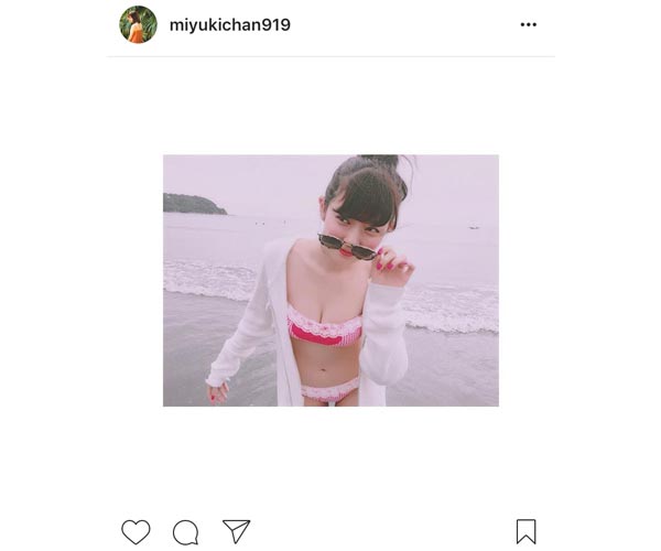 元NMB48 渡辺美優紀がセクシー水着写真を連発！「可愛すぎて倒れるかと思った」と歓喜の声！