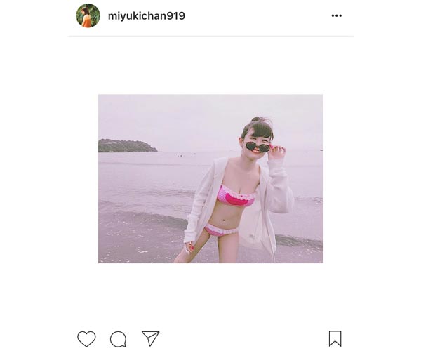 元NMB48 渡辺美優紀がセクシー水着写真を連発！「可愛すぎて倒れるかと思った」と歓喜の声！