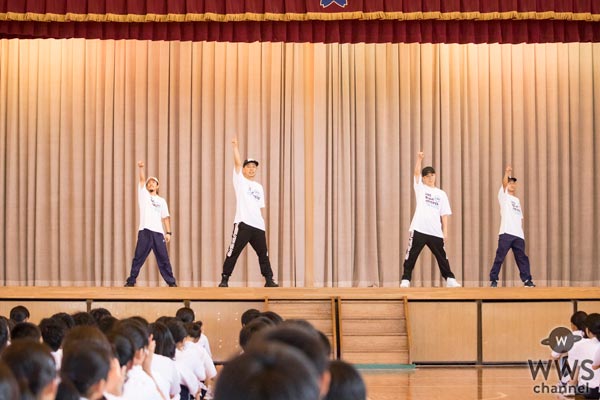 EXILE USA、TETSUYAが宮城県の子供達にダンスレッスン！「仲間との絆や大切なことをこのダンスで築いてもらえたら嬉しい」