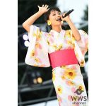 足立佳奈が浴衣姿で『神宮外苑花火大会』の神宮軟式球場でパフォーマンス！
