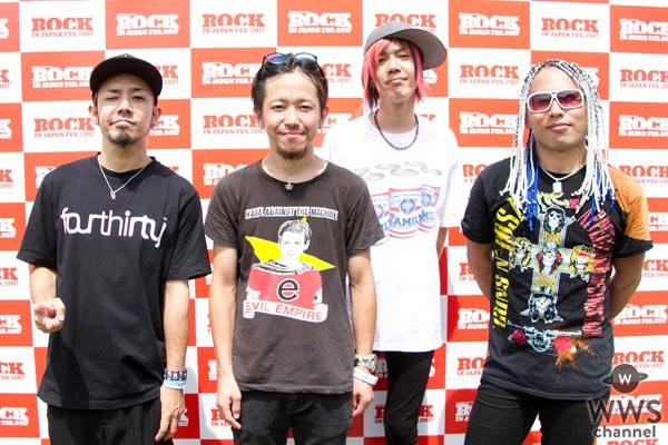 【動画】KNOCK OUT MONKEYにROCK IN JAPAN FES.でインタビュー！「夏っぽい曲もやれて大満足です！」