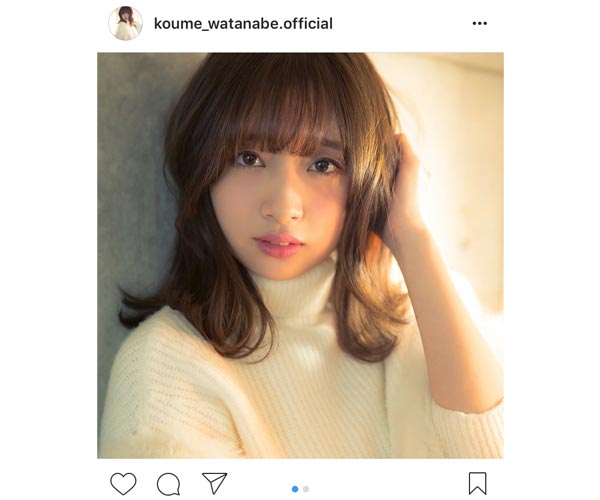 スパガ 渡邉幸愛が大人な表情のセクシーショットを披露！「ソロ写真集発売してほしいな」と熱望の声も！