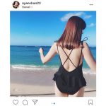 小嶋陽菜がセクシーで可愛らしい水着姿を披露！アンジャッシュの児嶋一哉との2ショットも！