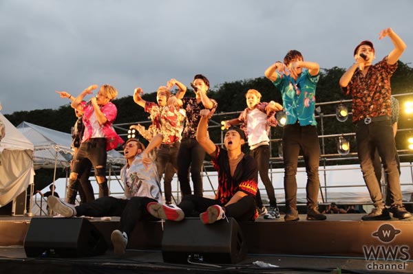 THE RAMPAGE from EXILE TRIBEが神宮外苑花火大会に登場！花火に負けない華やかなステージで神宮の夏を盛り上げる！