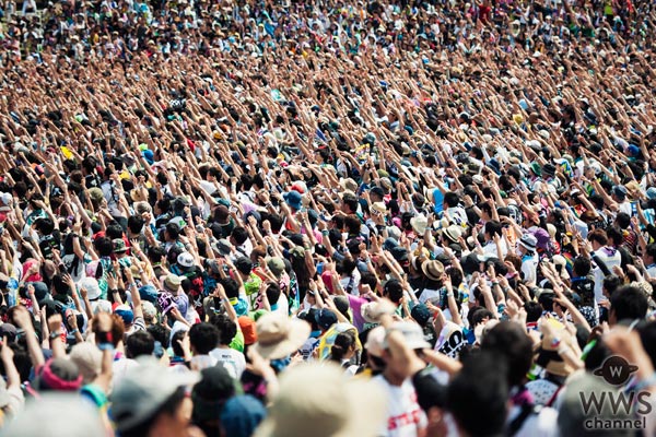 B'z、桑田佳祐、サカナクション、RADWIMPSら豪華出演陣に27万4000人が熱狂！ROCK IN JAPAN FESTIVAL 2017終演！