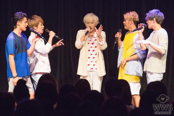 5人組ボーカルグループUNIONE（ユニオネ）が4thシングル『SEXY SEXY SEXY』の発売記念リリースイベントを開催！